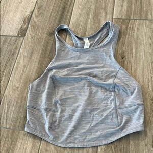 lululemon athletica Women's Light Gray Heathered Racerback Tank